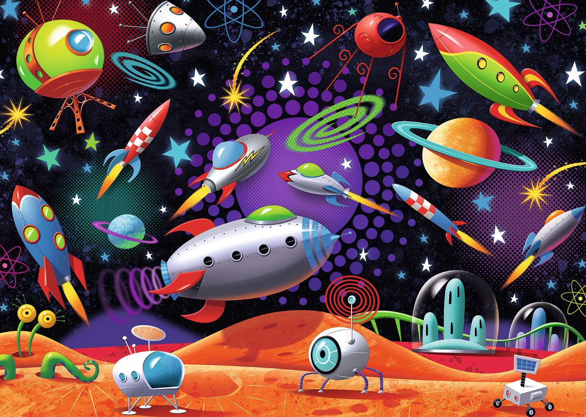 Space Space Jigsaw Puzzle