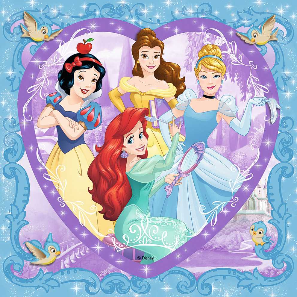 Lovely Disney Princesses Disney Shaped Puzzle