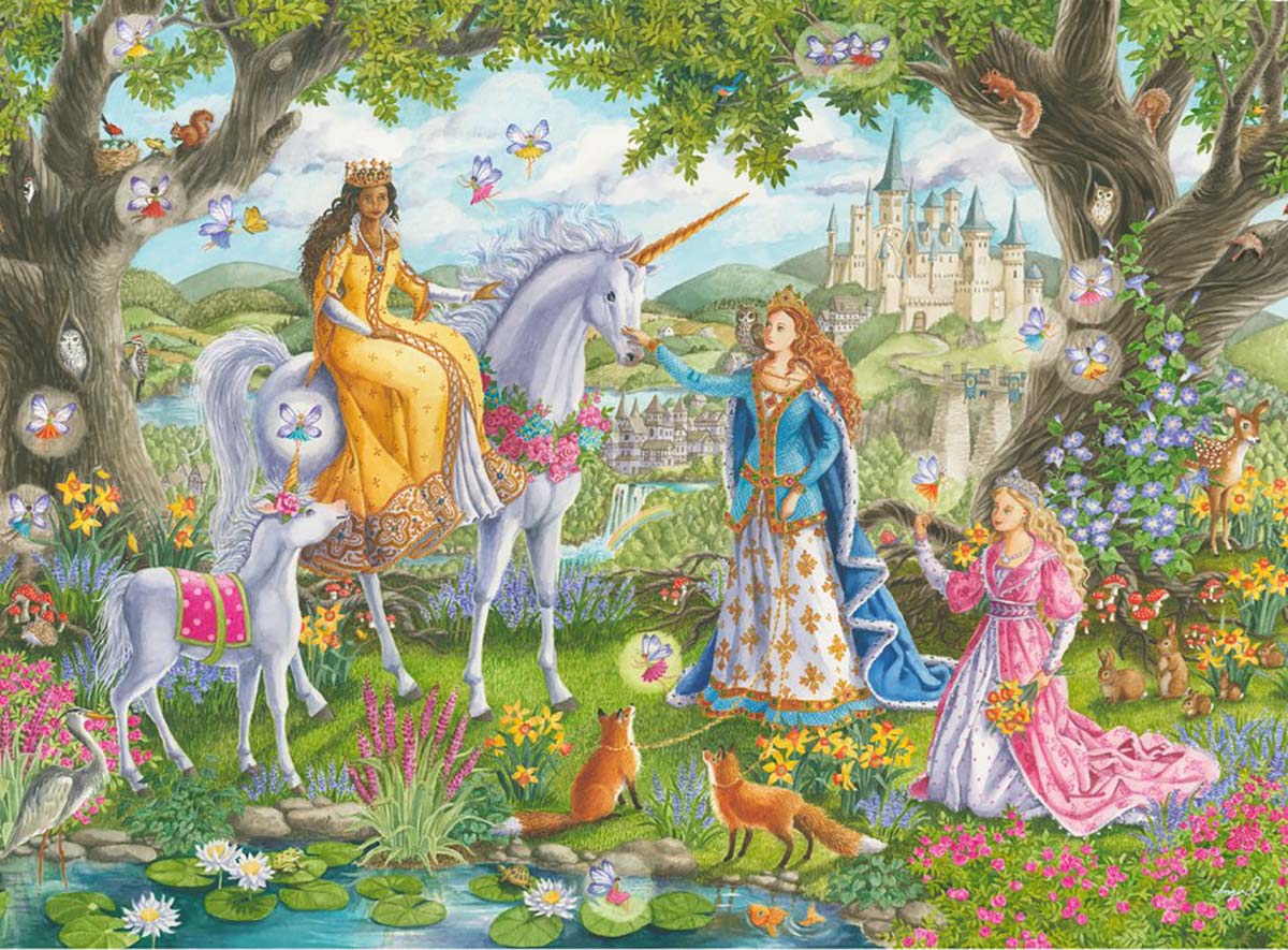 Princess Party Fantasy Jigsaw Puzzle