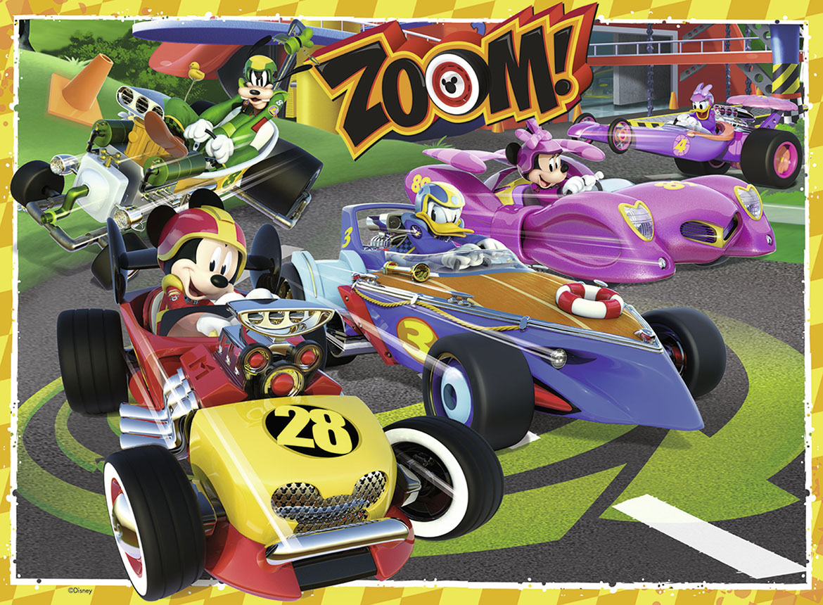 Mickey and the Roadster Racers Disney Jigsaw Puzzle