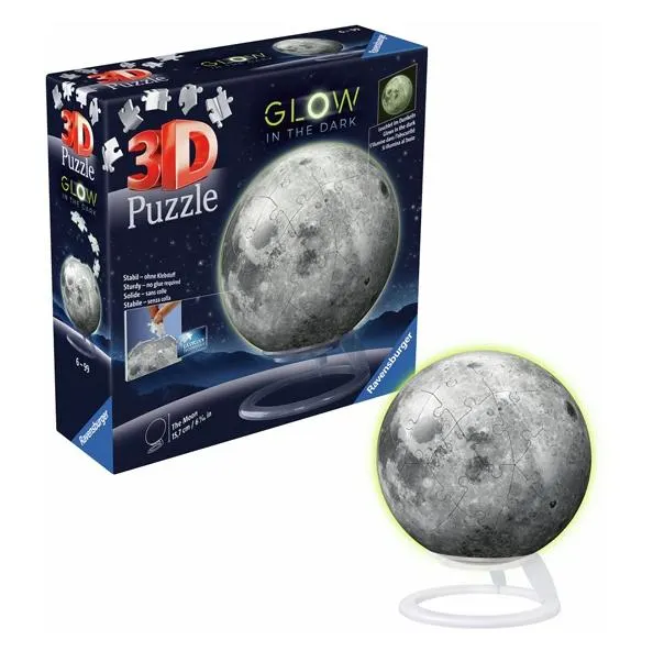 Glow-in-the-Dark Puzzle-Ball 72pcs "The Moon"