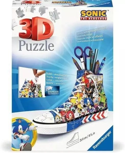 3D Sonic Trainer 108 Pc Puzzle