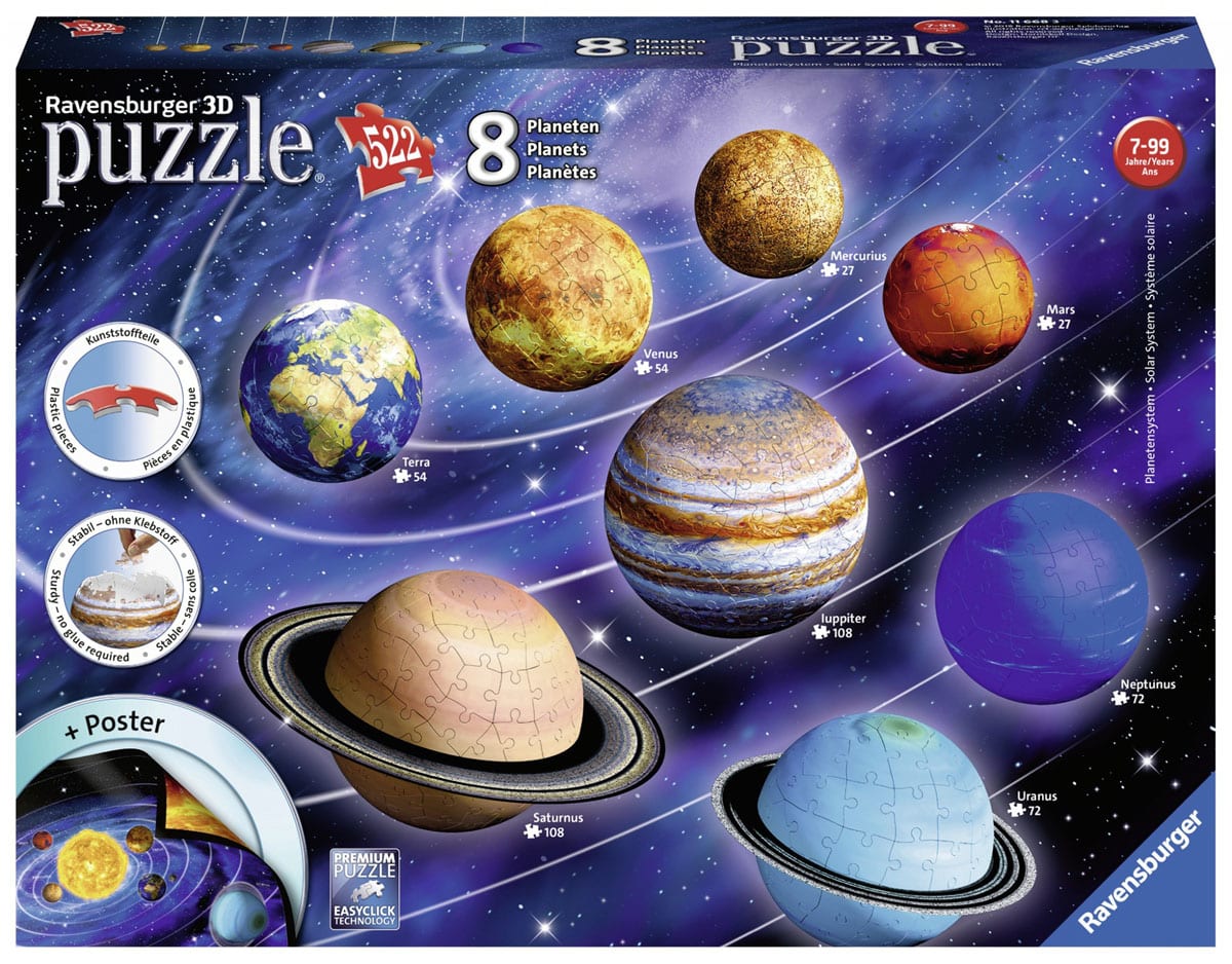 3D Solar System Space