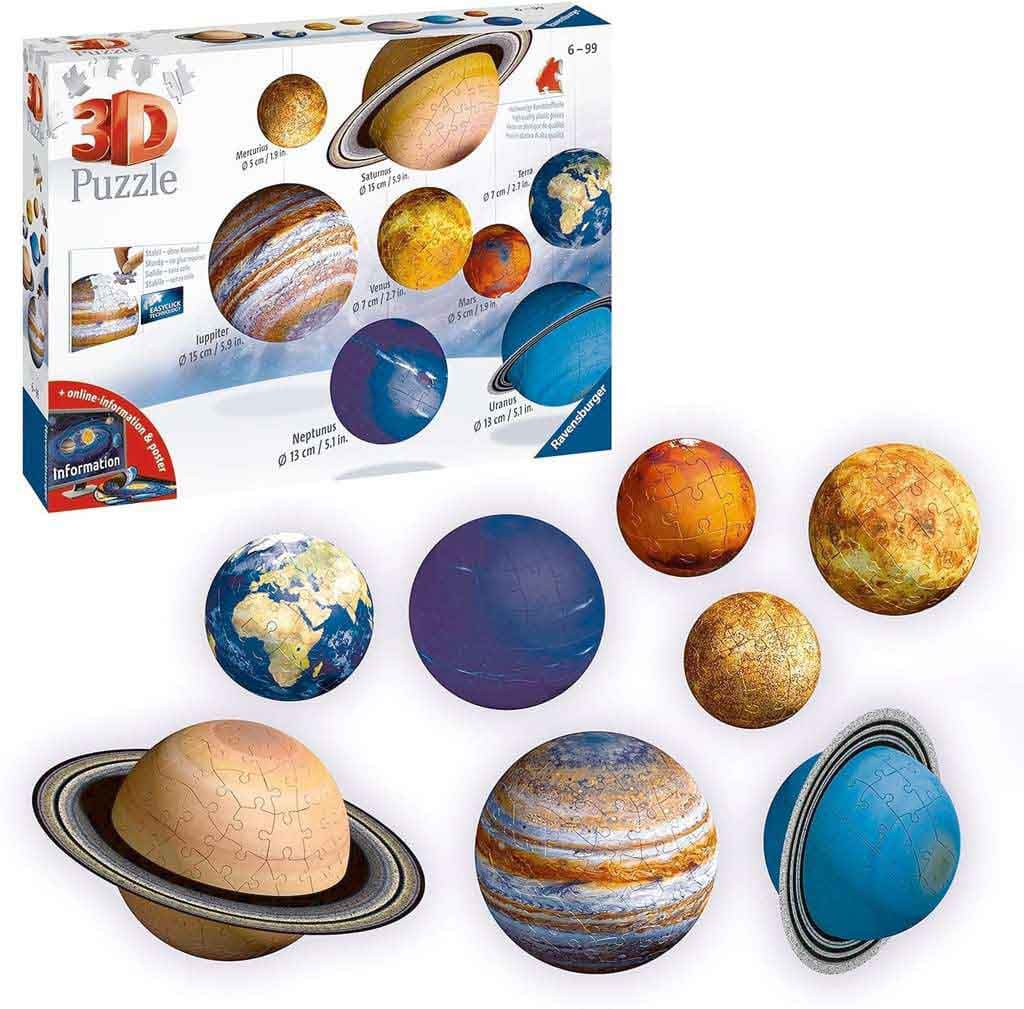 The Solar System (8 Puzzleballs)