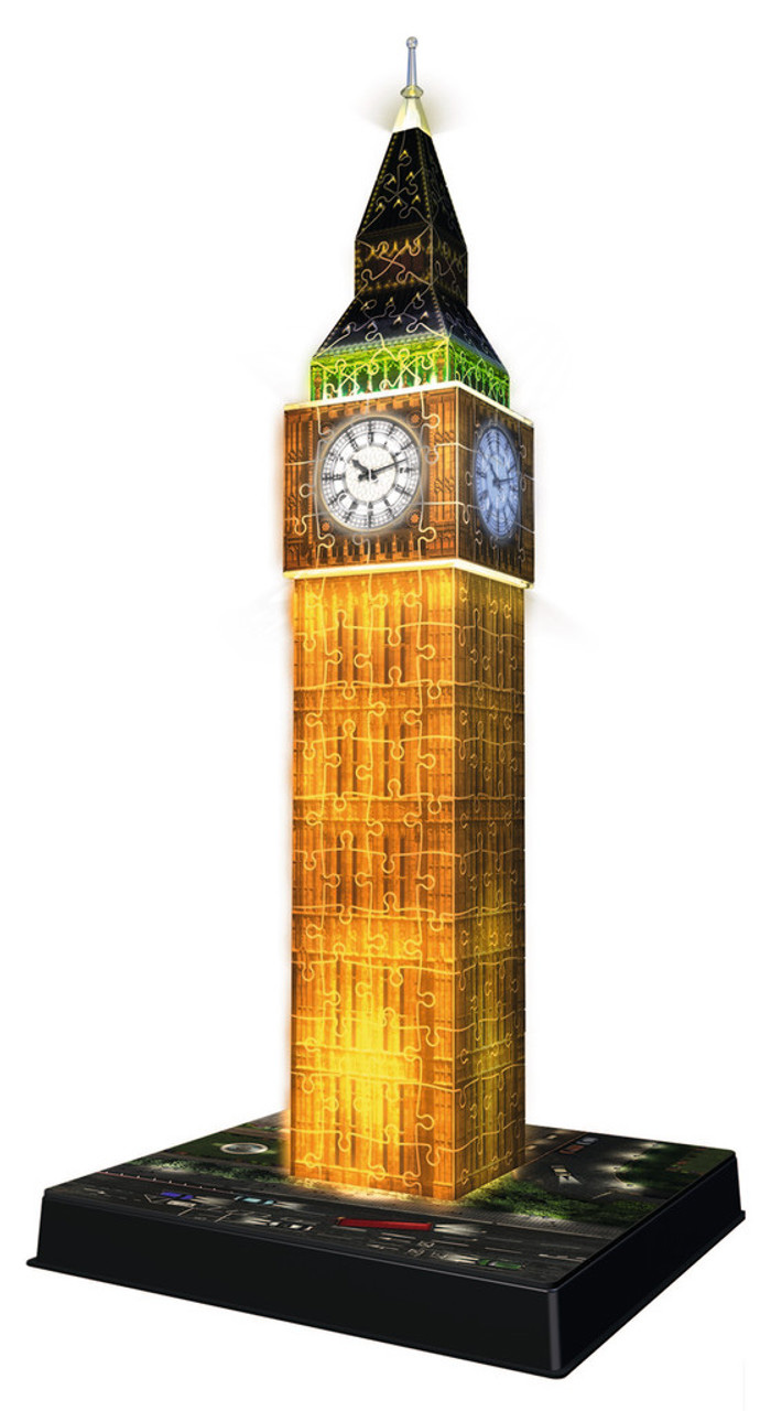 Big Ben - Night Edition Landmarks & Monuments Jigsaw Puzzle