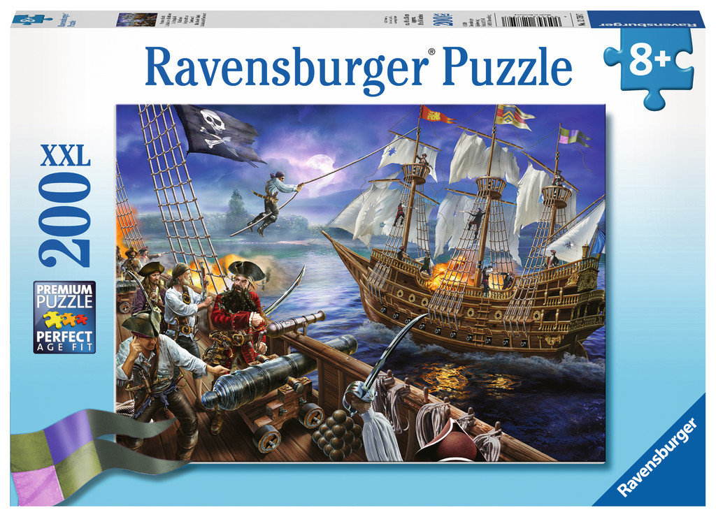 Blackbeard's Battle Fantasy Jigsaw Puzzle