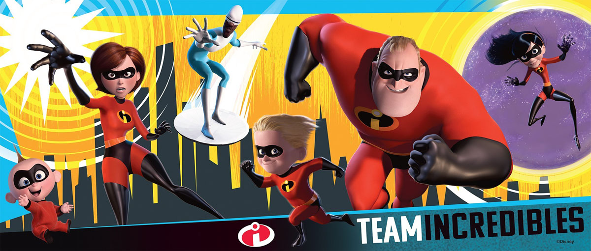 Incredibles 2 Disney Jigsaw Puzzle