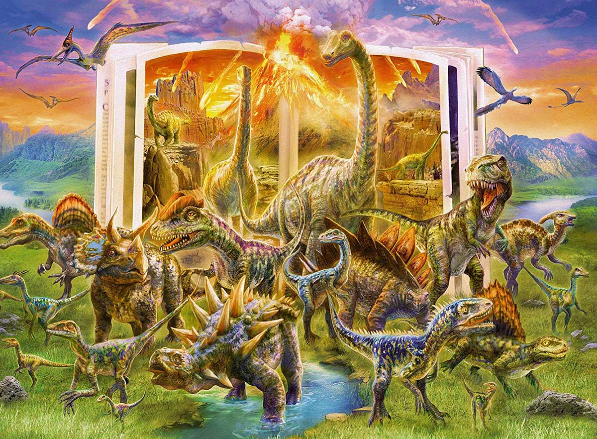 Dino Dictionary Dinosaurs Jigsaw Puzzle