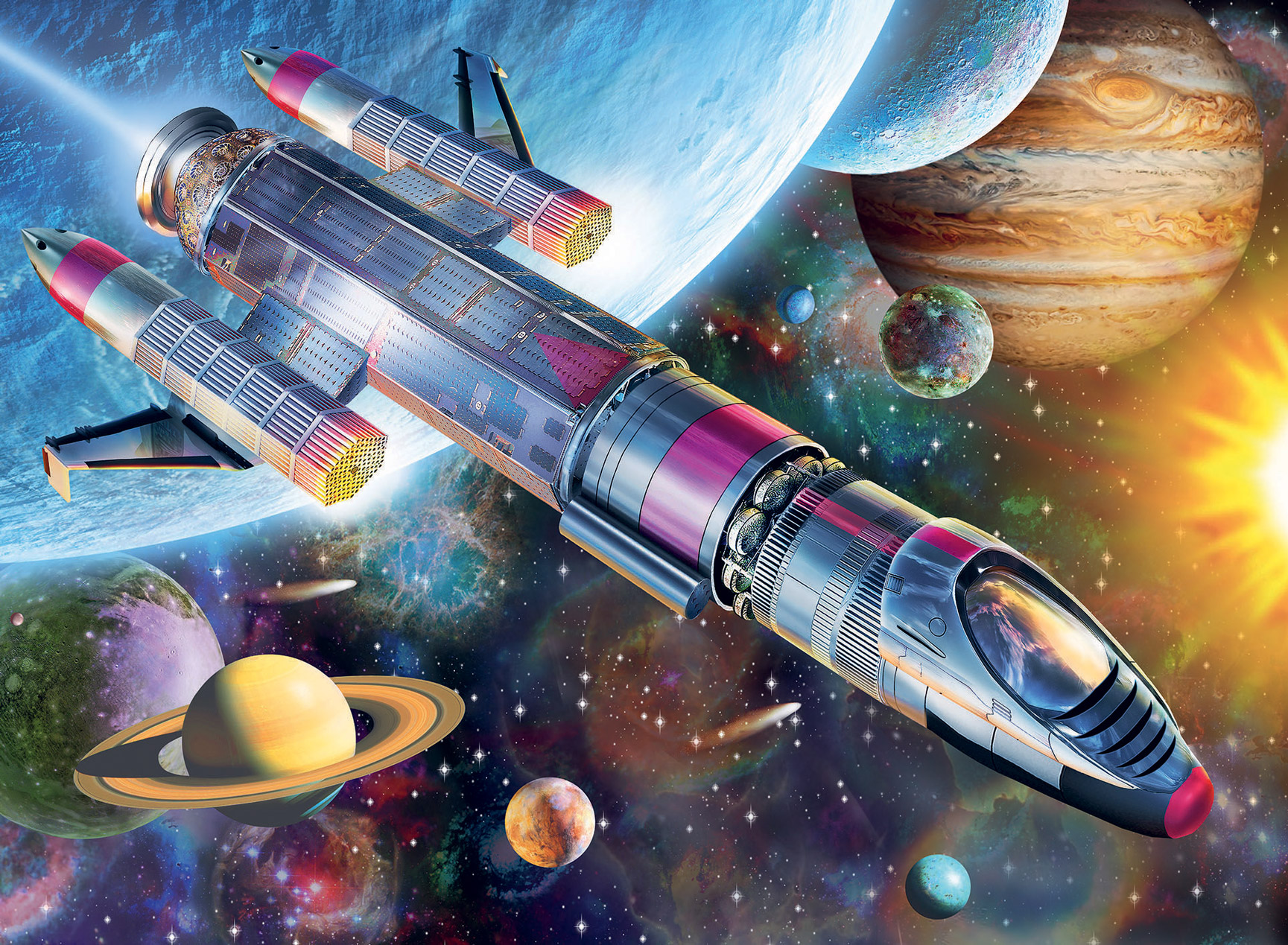 Mission in Space Space Jigsaw Puzzle