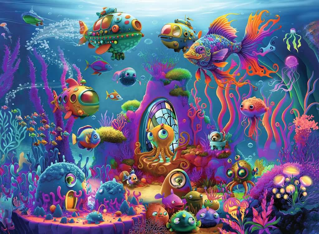 Alien Ocean Animals