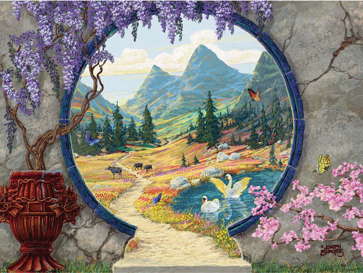 Into a New World Mountain Jigsaw Puzzle