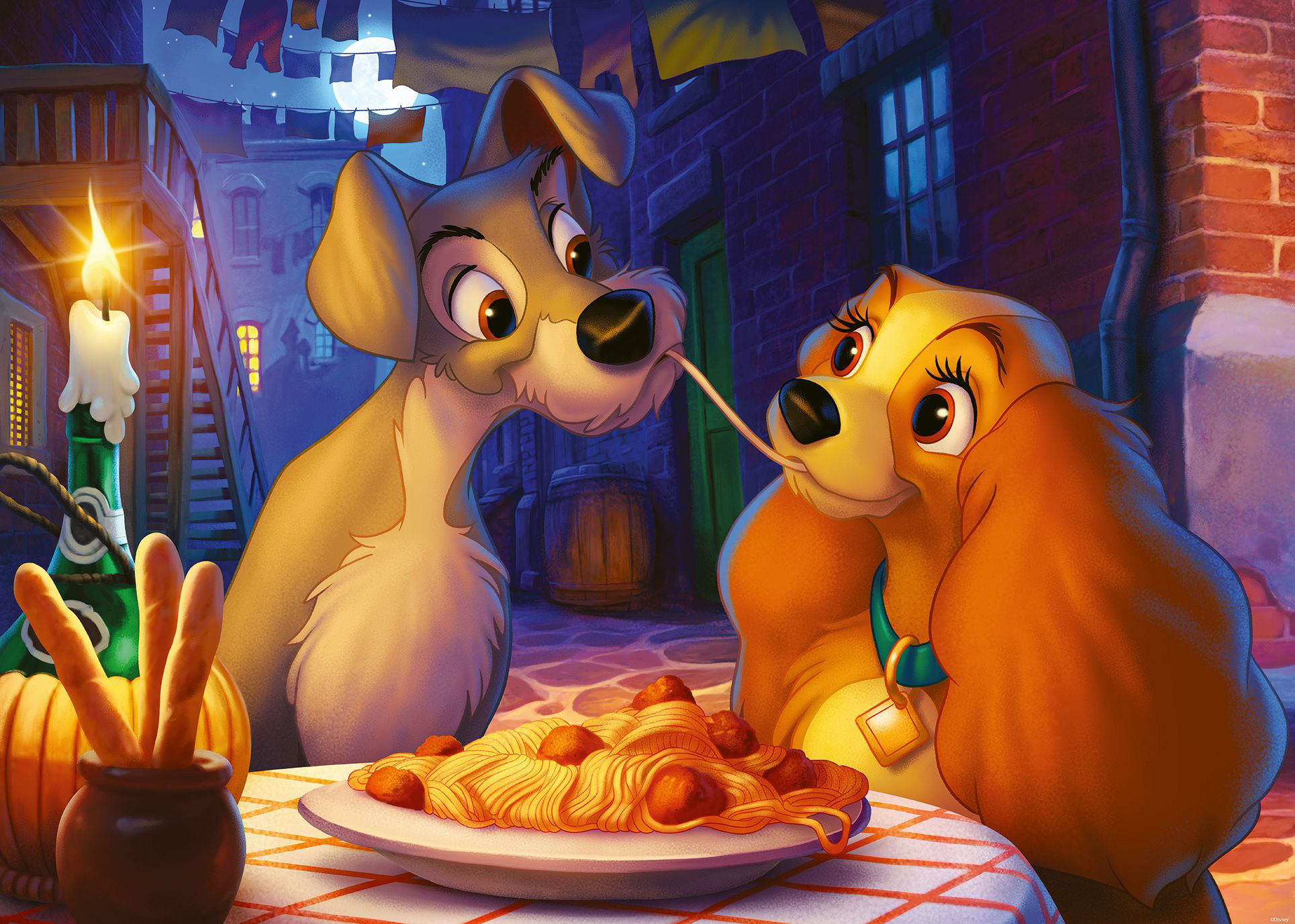 Lady and the Tramp Disney Jigsaw Puzzle