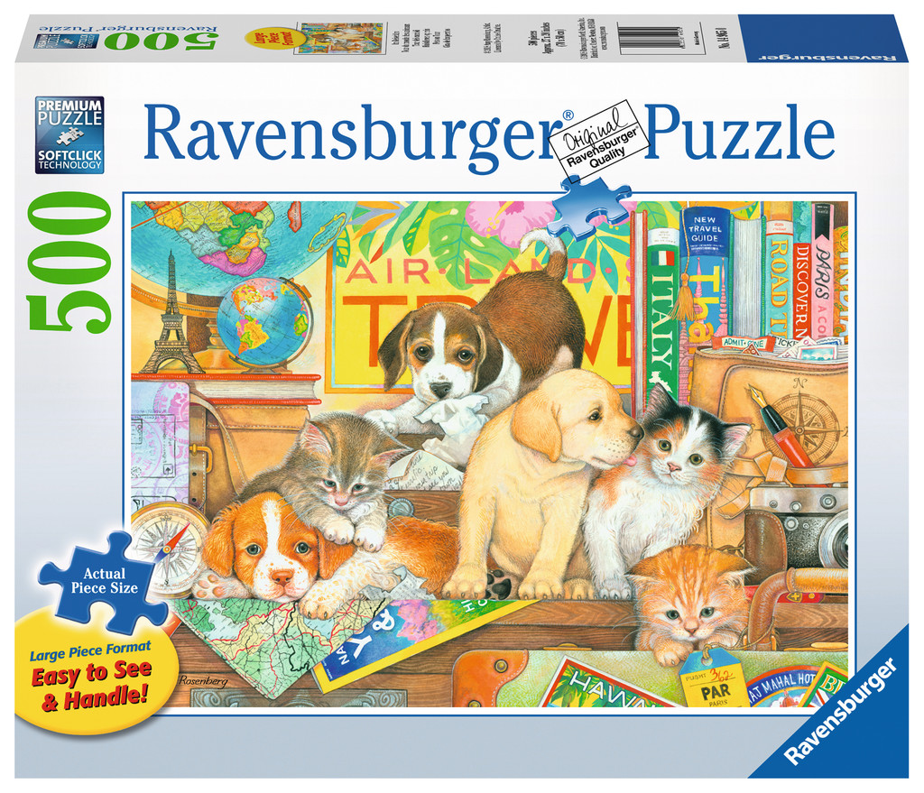 Pets on Tour Cats Jigsaw Puzzle
