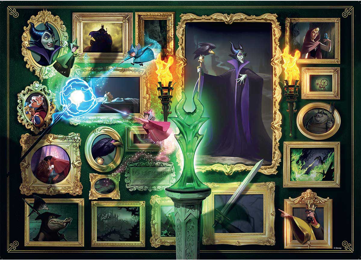 Villainous: Maleficent Disney Jigsaw Puzzle