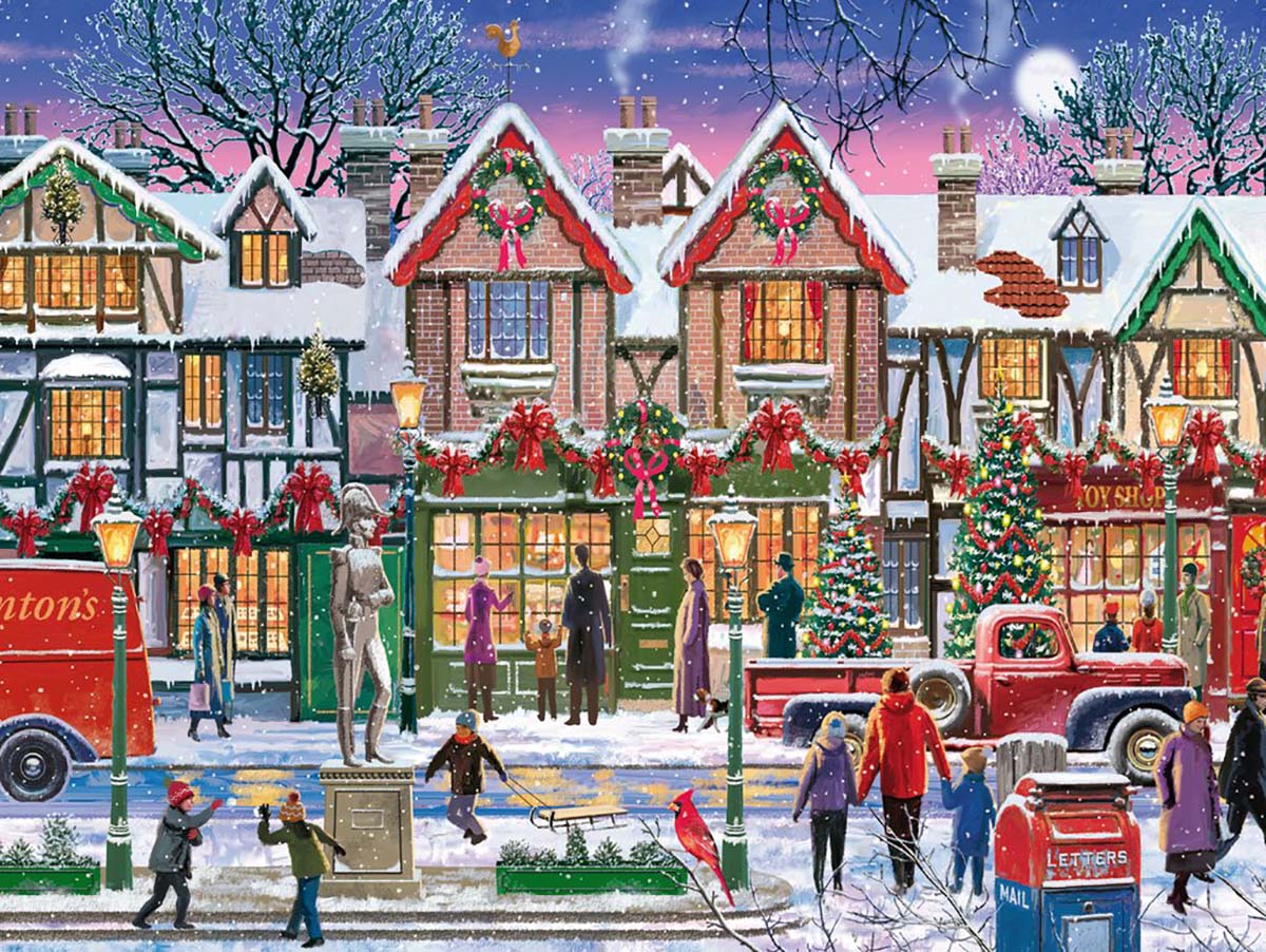 Christmas in the Square Winter Jigsaw Puzzle