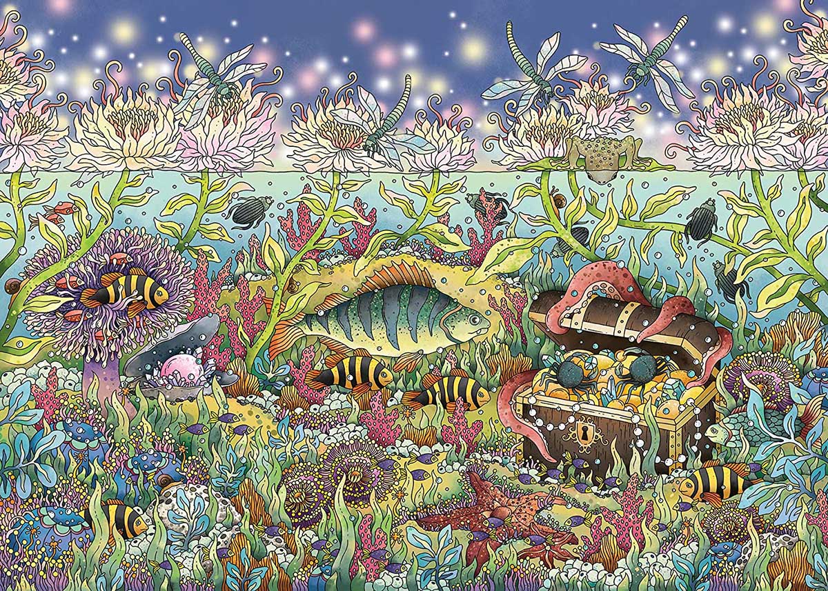 Underwater Kingdom Sea Life Jigsaw Puzzle