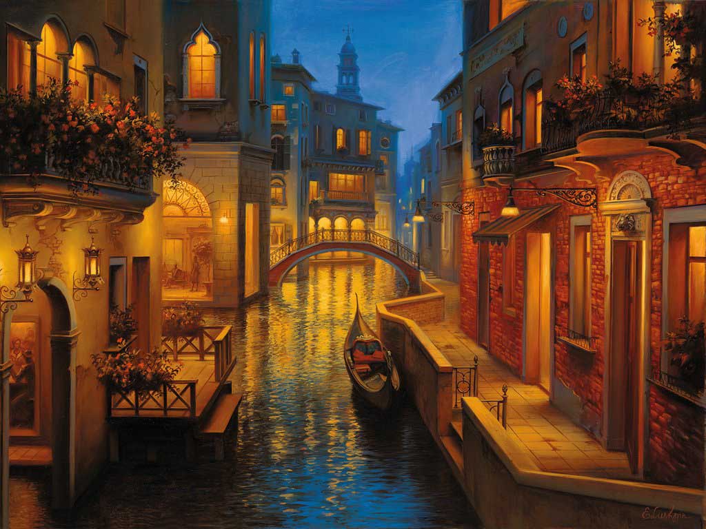 Waters of Venice Italy Jigsaw Puzzle