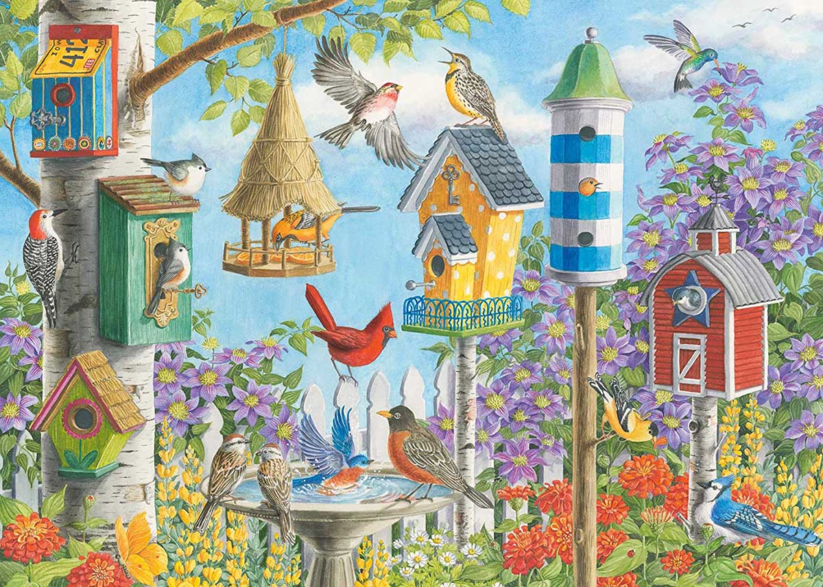 Home Tweet Home Birds Jigsaw Puzzle