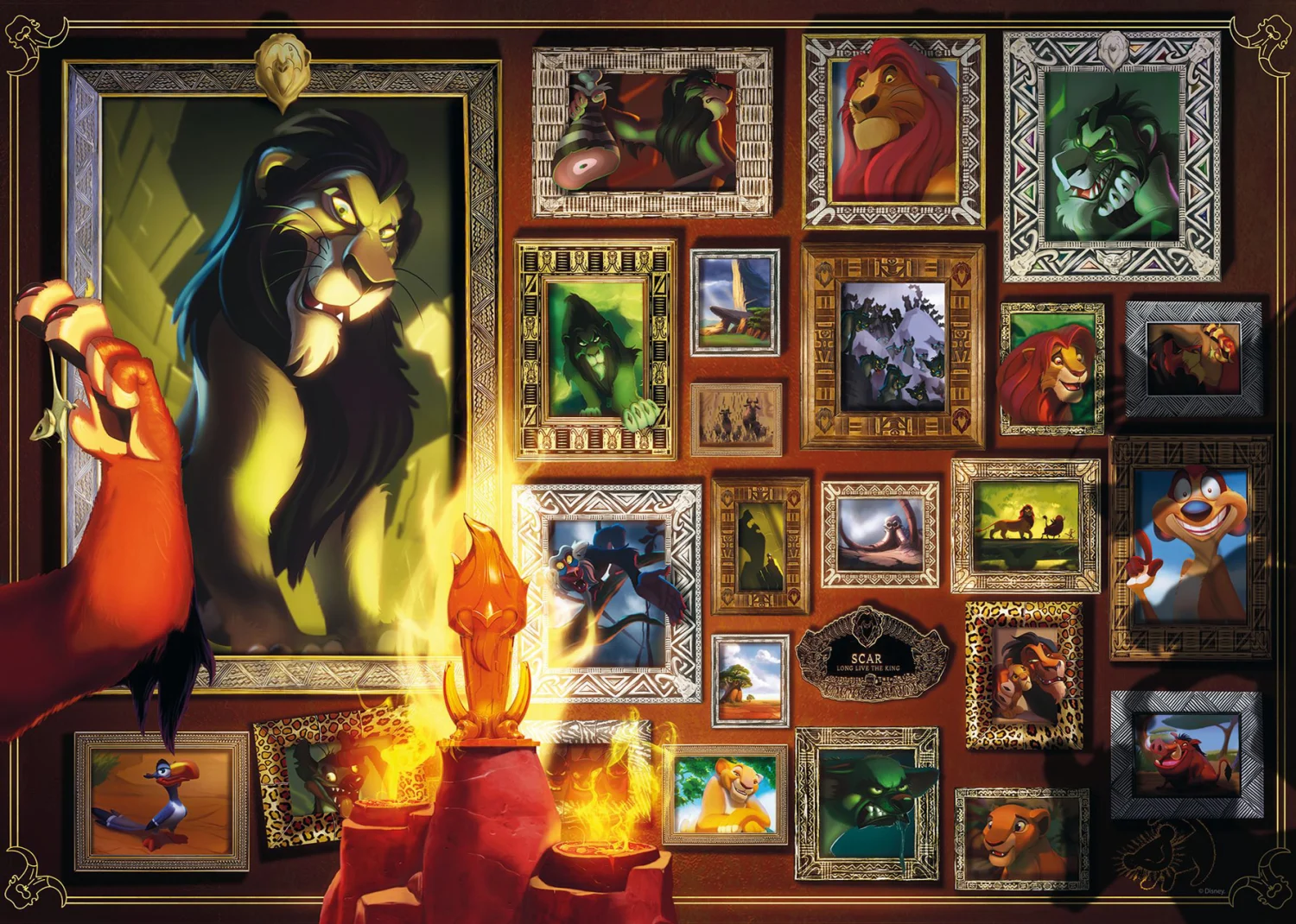 絵画 Disney VILLAIN UPRISE (WW) All Their Wicked Ways - Disney Limited Edition By Tim