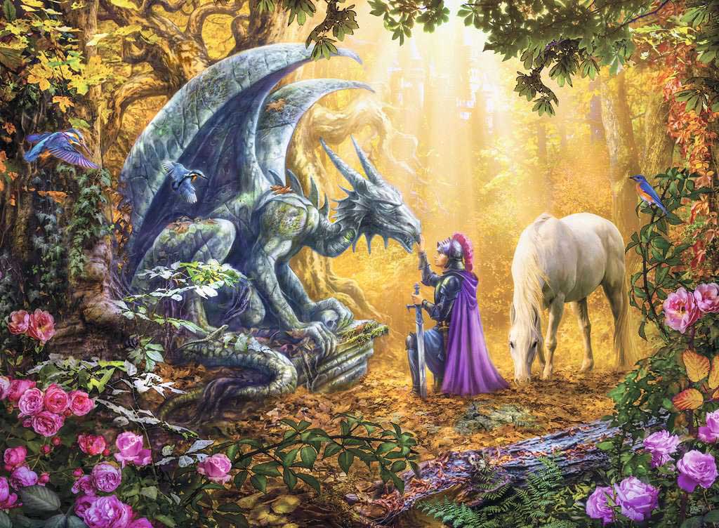 Dragon Whisperer Fantasy Jigsaw Puzzle
