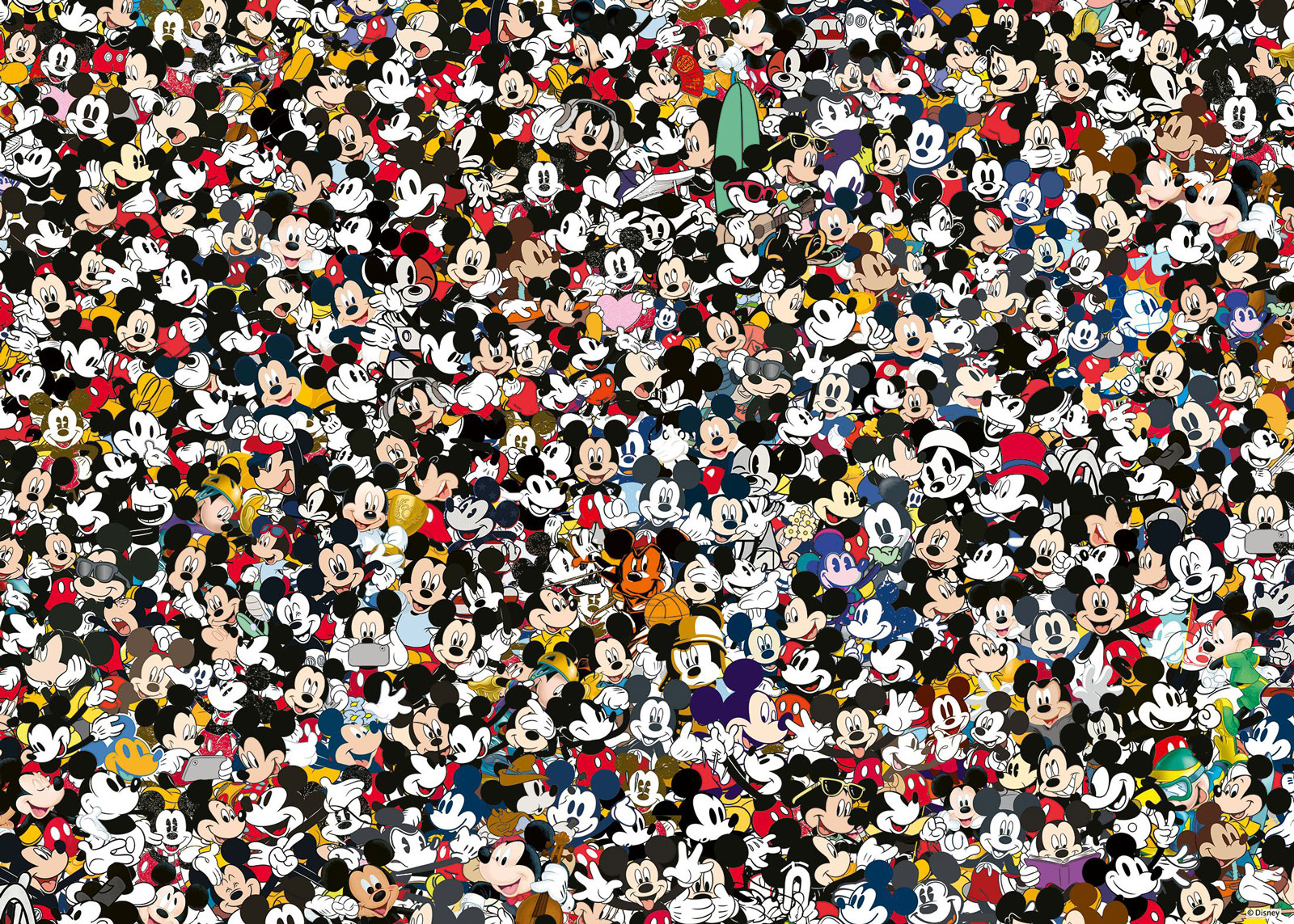Mickey Challenge Disney Jigsaw Puzzle