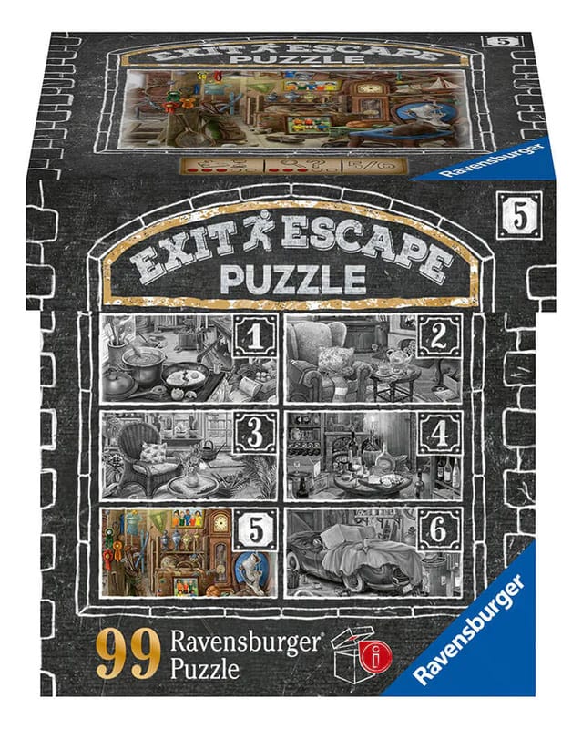 ESCAPE PUZZLE:  Attic Sports