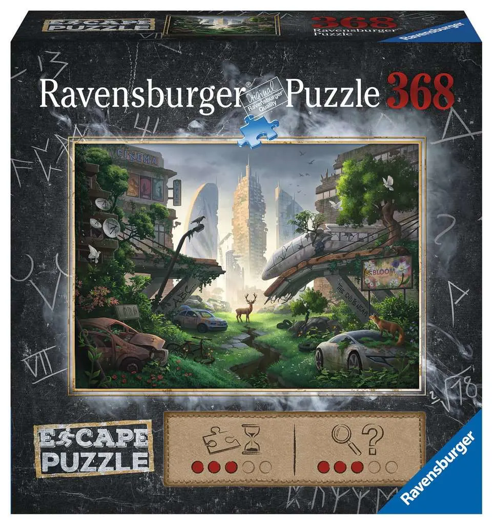 ESCAPE PUZZLE:  Desolated City Fantasy