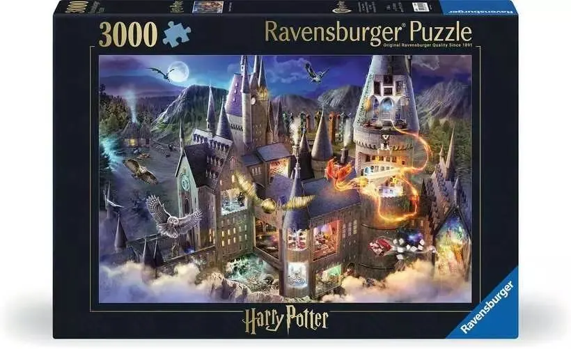 Hogwarts Castle Cutaway Fantasy