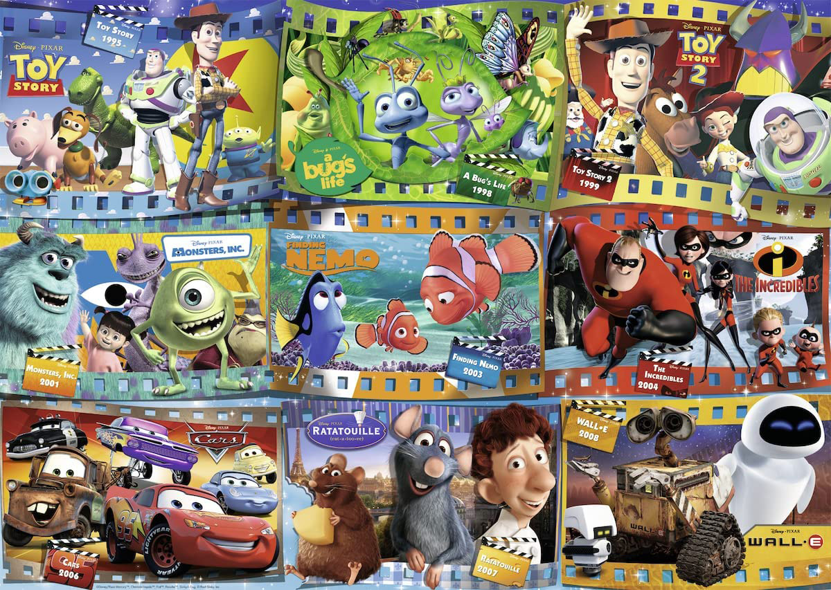 Disney Pixar Movies Disney Jigsaw Puzzle