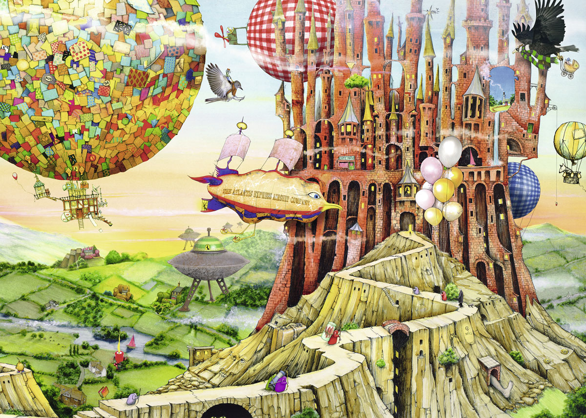 Flying Home Fantasy Jigsaw Puzzle