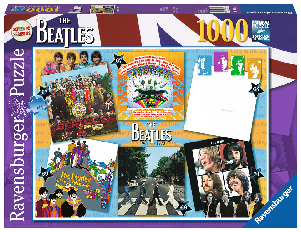 Albums 1967-70 Music Jigsaw Puzzle