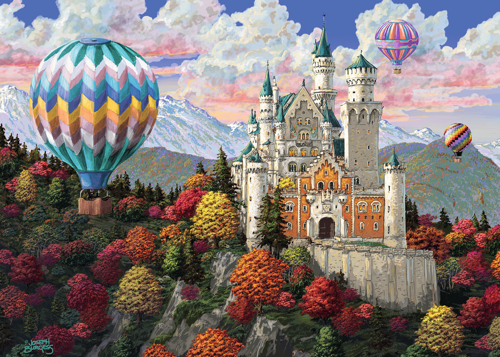 Neuschwanstein Daydream Castle Jigsaw Puzzle