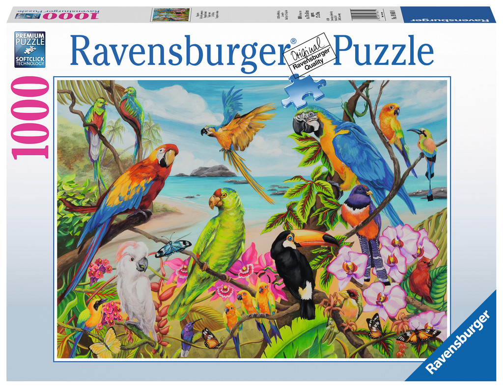 The "Coo"au Birds Jigsaw Puzzle