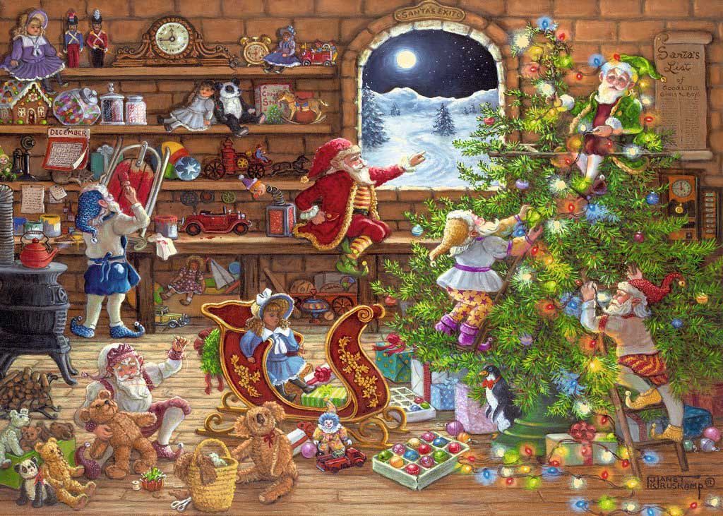 Countdown to Christmas Christmas Jigsaw Puzzle