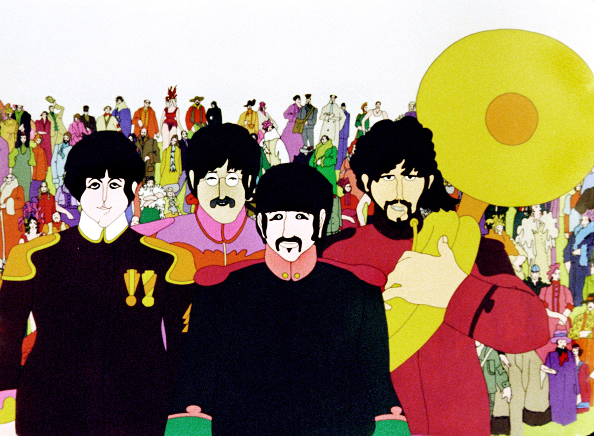 Beatles: Yellow Submarine Famous People Jigsaw Puzzle
