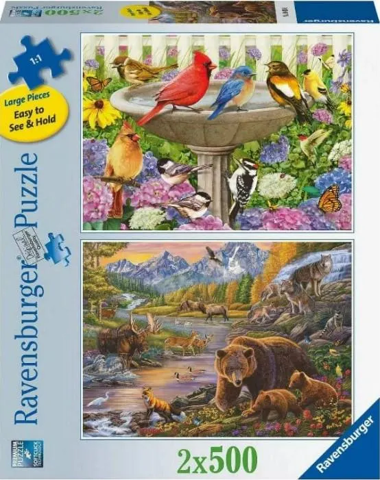 At the Birdbath and Wilderness Multipack 2x500