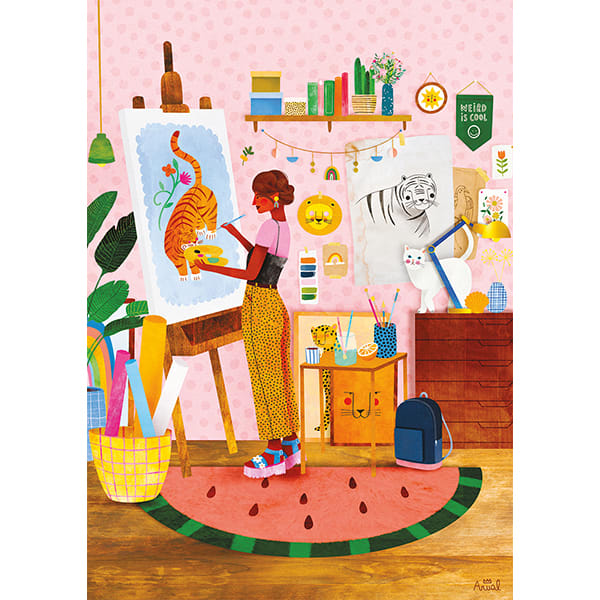 Atelier d'artiste, Arual