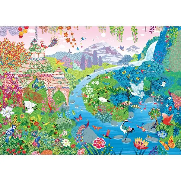 1500pc, Jardin enchante, Peggy Nille Flower & Garden