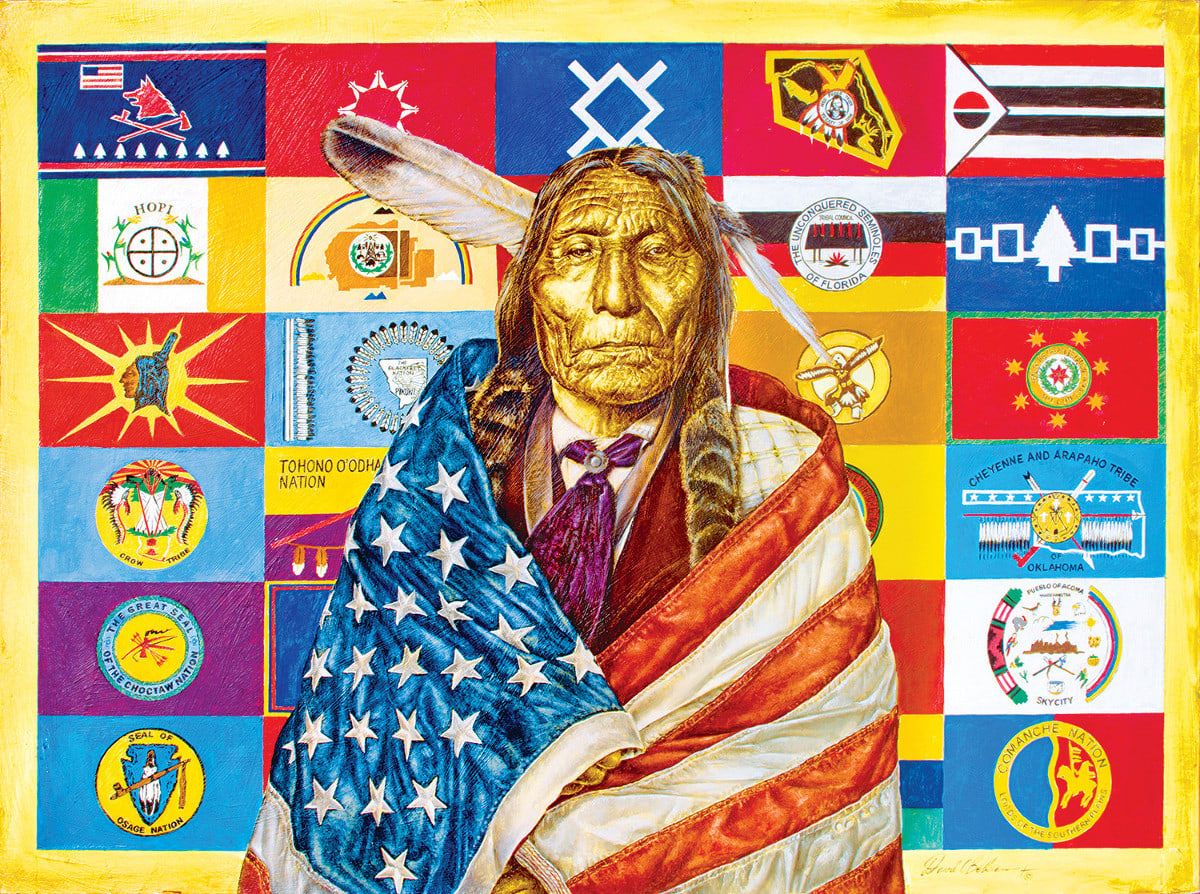 Flags of Our Fathers Native American