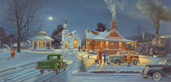 Winter Travels Winter Jigsaw Puzzle
