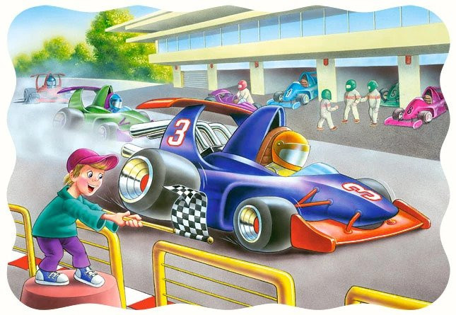 Speed Masters Car Children's Puzzles