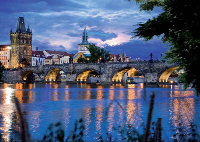 Prague Bridge (Around the World) Travel Jigsaw Puzzle