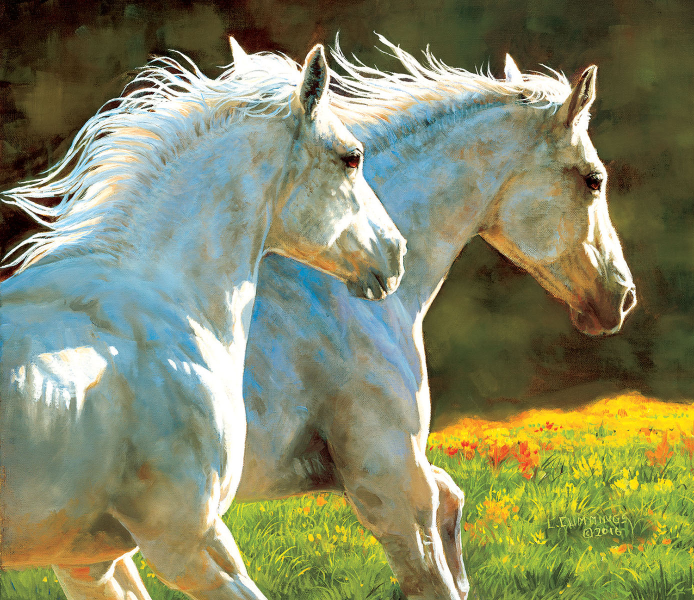 The Chase Horse Jigsaw Puzzle