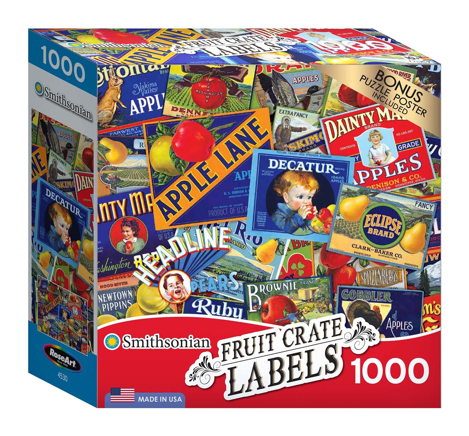 Smithsonian Vintage - Fruit Crate Labels