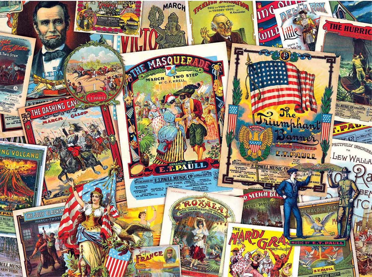 Smithsonian Vintage - E.T. Paul Sheet Music Music