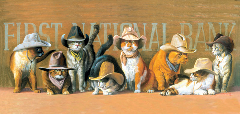 The James Younger Gang Cats