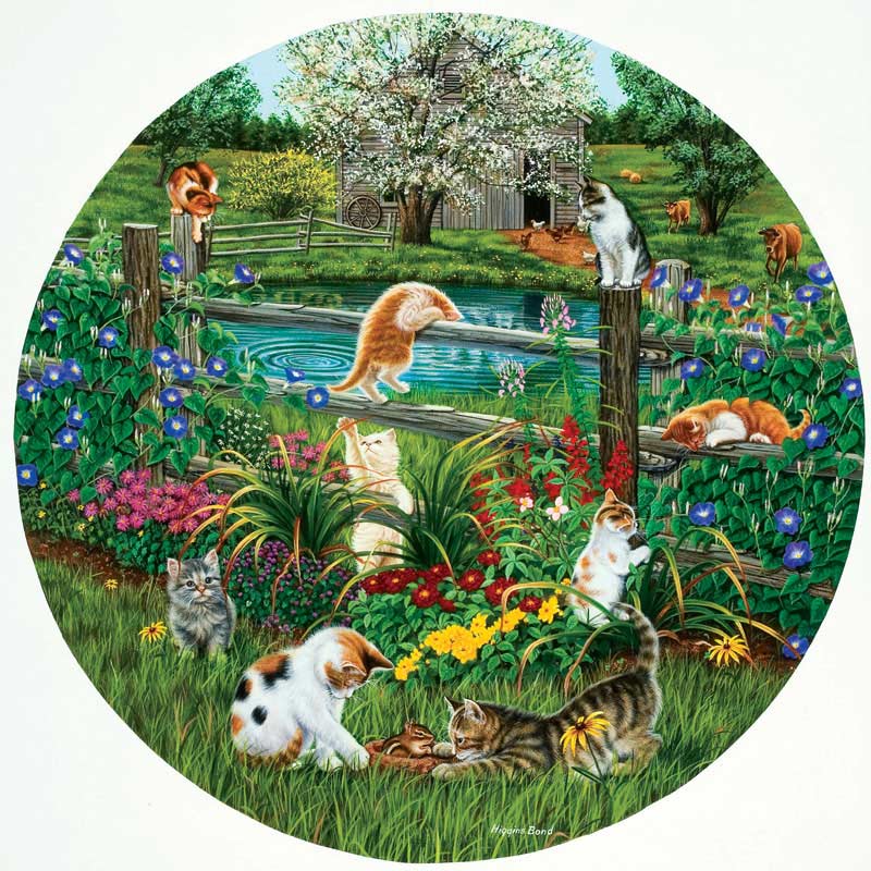 Cats at Play Cats Jigsaw Puzzle