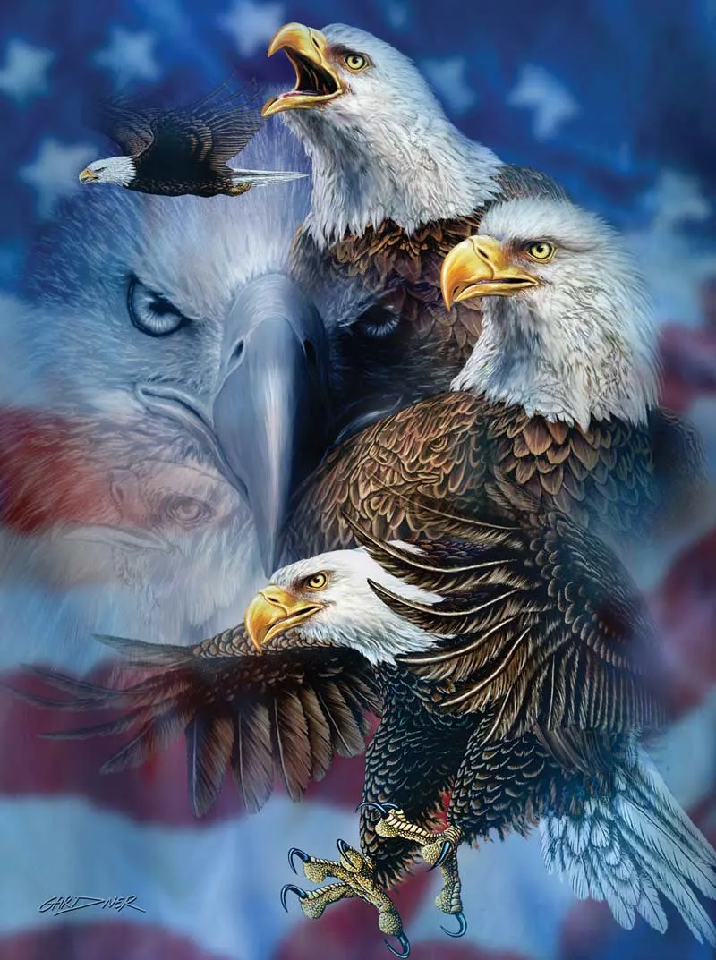 Patriotic Eagles Patriotic