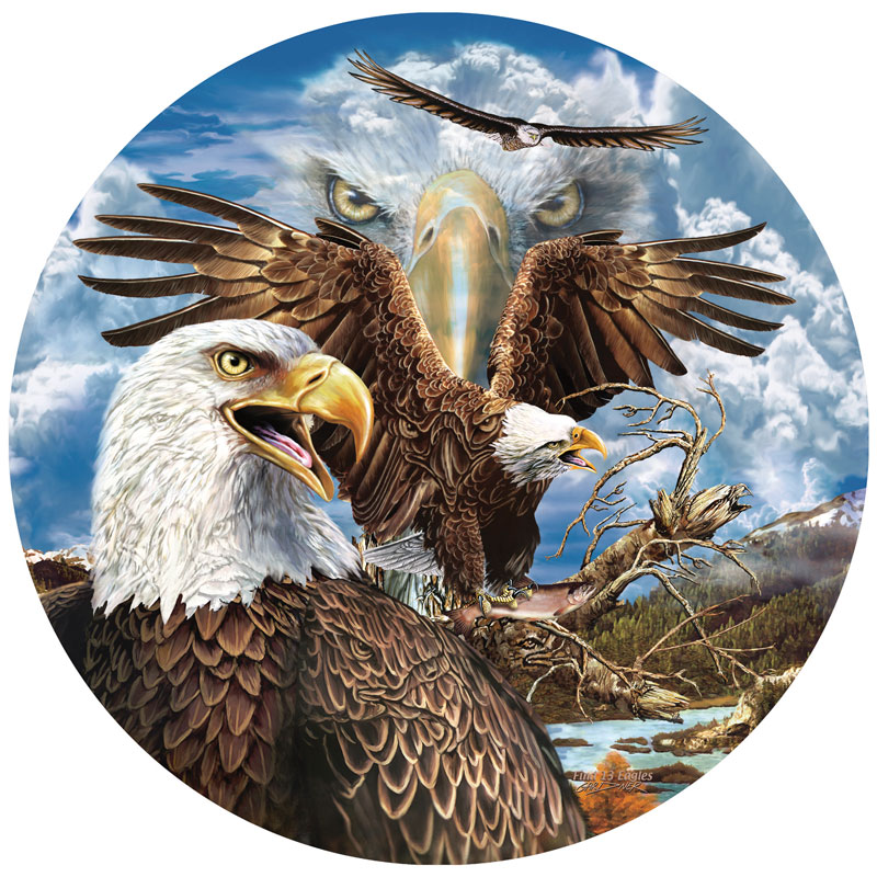 13 Eagles Eagle Jigsaw Puzzle