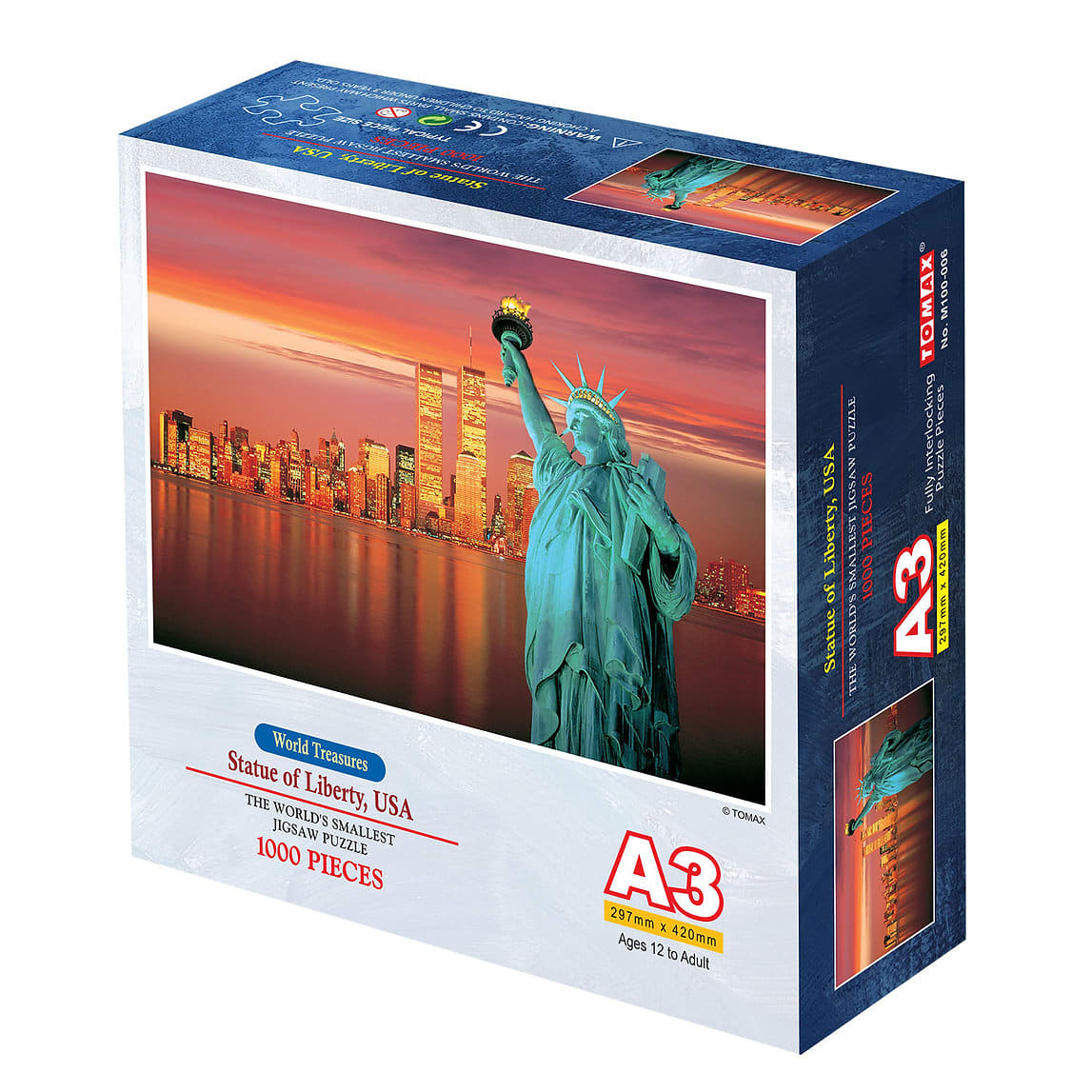 Statue Of Liberty, USA Mini Puzzle
